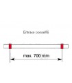 Support repose pieds série 109