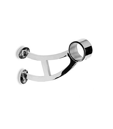 Support repose pieds série 102 chromé brillant