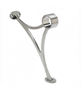 Support repose pieds série 101 inox brossé Support repose pieds série 101 inox brossé