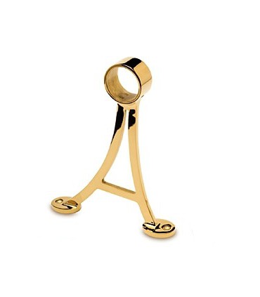 Support repose pieds série 103 laiton poli