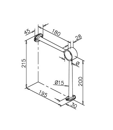Support repose pieds série 104 technique