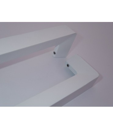 Poignée série Tri-d blanc mat