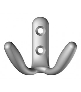 Patère double crochet