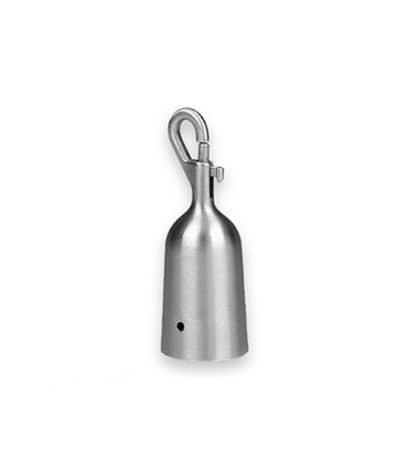 Mousqueton pour corde inox brossé