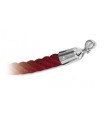 Cordon corde rouge et inox