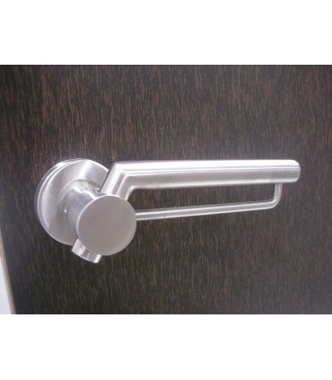 Poignée béquille série 2012 inox brossé