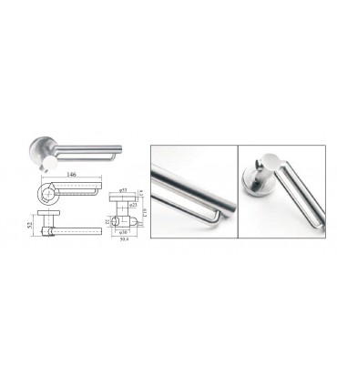 Poignée béquille série 2012 technique