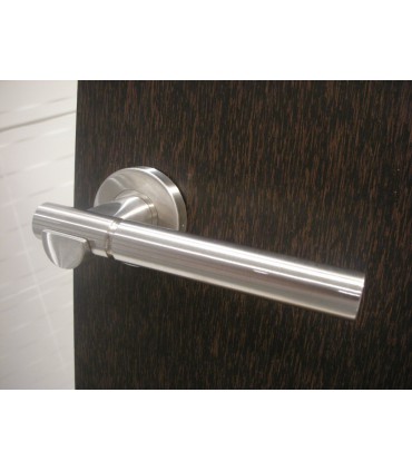 Poignée béquille série 2004 inox brosse