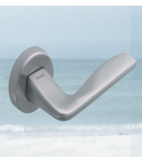 Poignée béquille inox 316 brossé série Mar