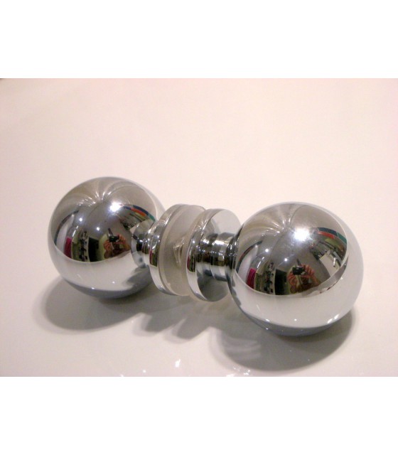 Poignée bouton double