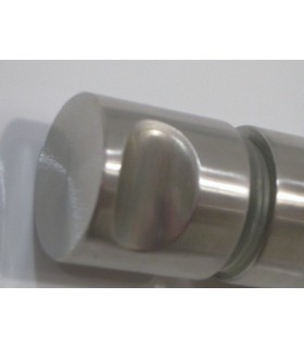 Poignée bouton inox brossé Ø 30 mm Poignée bouton inox brossé Ø 30 mm