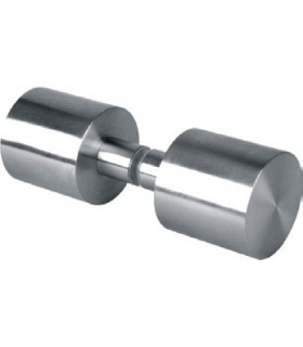 Poignée bouton cylindrique inox brossé Poignée bouton cylindrique inox brossé