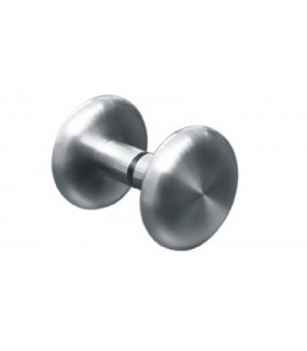 Poignée bouton galette inox Poignée bouton galette inox