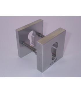 Rosace de protection carrée inox aisi 304 Rosace de protection carrée inox aisi 304