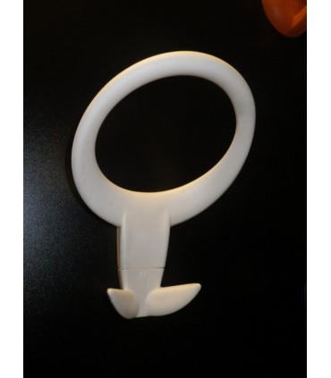 Patère NELLO blanche