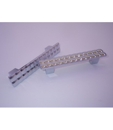 Poignée série Cell chromé brillant