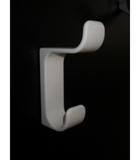 Patère série BACO blanche