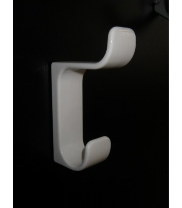 Patère série BACO blanche