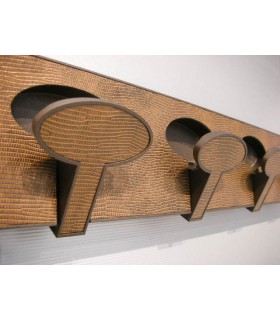 Patère porte manteau rétractable