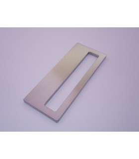 Set de deux poignées série Sly rectangulaires 1 découpe Set de deux poignées série Sly rectangulaires 1 découpe