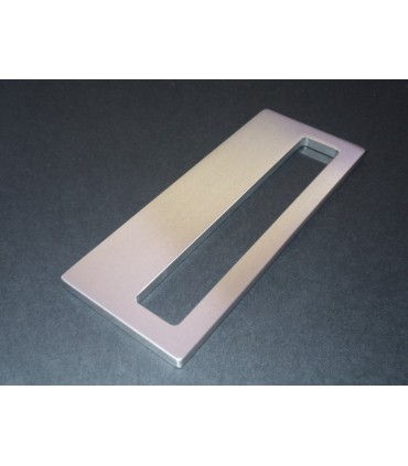 Set de deux poignées série Sly rectangulaires 1 découpe