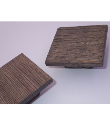 Poignée et bouton série Nature brun clair