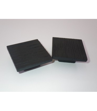 Poignée et bouton série Nature wengué