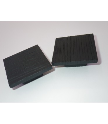 Poignée et bouton série Nature wengué