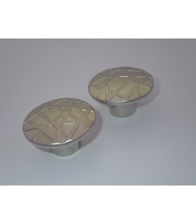 bouton série Cross nickel satiné bouton série Cross nickel satiné