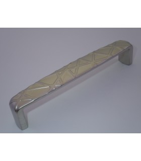 Poignée série Cross nickel satiné Poignée série Cross nickel satiné