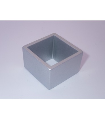 Poignée série Void argent mat