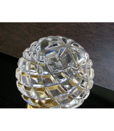 Boule d'escalier tbl12 en Cristal ciselé main