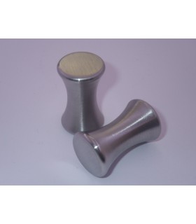 Bouton série i.336 inox brossé