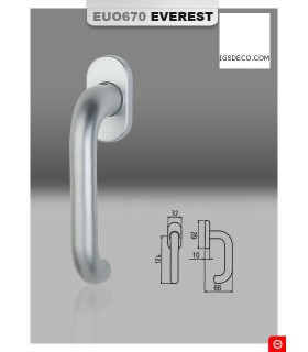Poignée de fenêtre série Everest Poignée de fenêtre série Everest