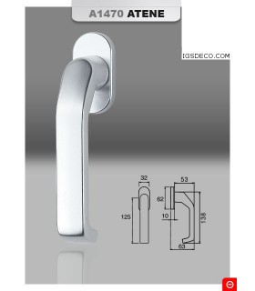 Poignée de fenêtre série Atene Poignée de fenêtre série Atene