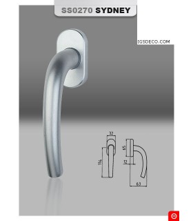 Poignée de fenêtre série Sydney Poignée de fenêtre série Sydney
