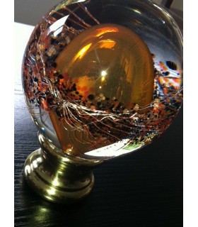 Boule de rampe d'escalier tbl35 en pâte de verre Boule de rampe d'escalier tbl35 en pâte de verre