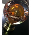 Boule de rampe d'escalier tbl35 en pâte de verre