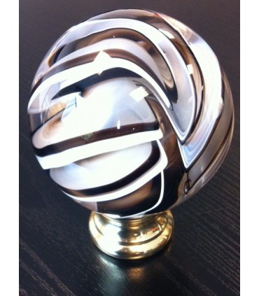 Boule de rampe d'escalier tbl35 en pâte de verre