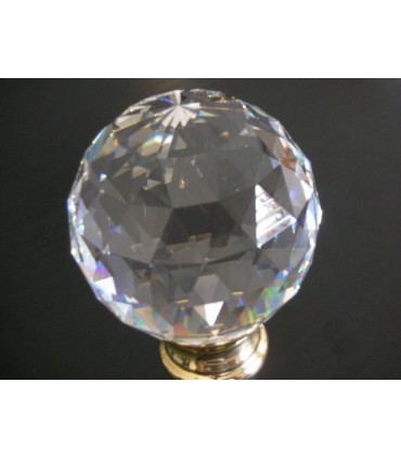 Boule de rampe d'escalier cristal de SWAROVSKI