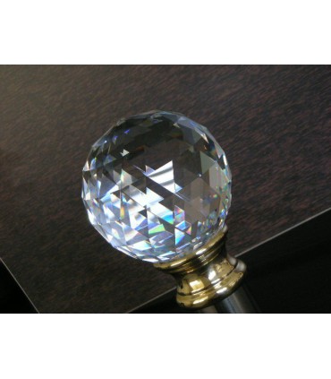 Boule de rampe d'escalier cristal de SWAROVSKI