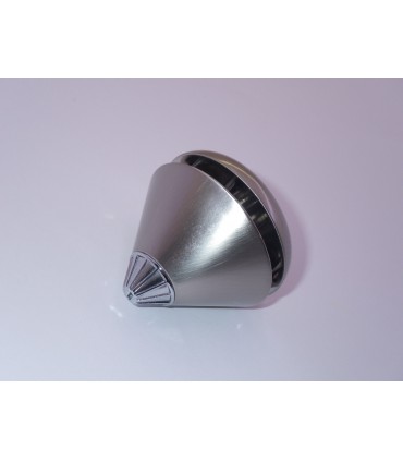 Support d'étagère série Trottola nickel satiné