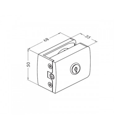 Serrure a clé technique