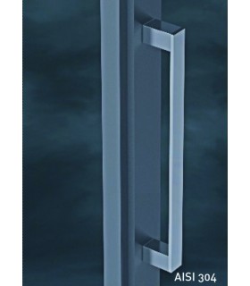 Poignée méplat inox brossé Poignée méplat inox brossé