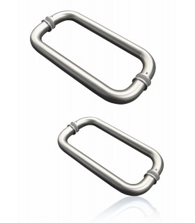 Poignée coudée Ø 25 mm inox brossé Poignée coudée Ø 25 mm inox brossé