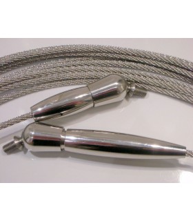 Garde-corps cables inox