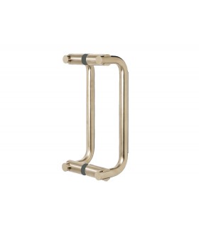 Poignée baton de maréchal déportée inox