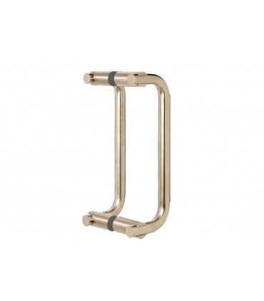 Poignée baton de maréchal déportée inox