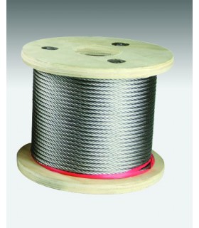 Câble extra souple 7x19 inox 316 diamètre 1,5 à 16 mm : cable inox extra  souple