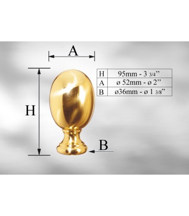 Elément décoratif pour départ de rampe d'escalier